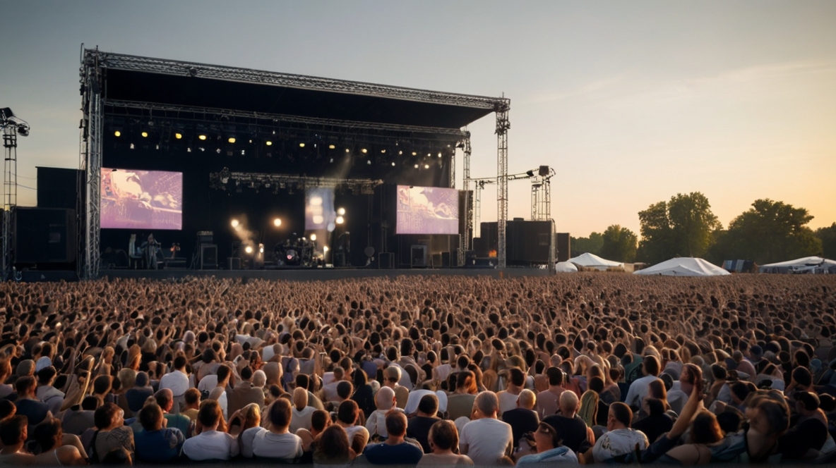 Konzerte Bands Festivals Grossevent Sommer Urlaub Besucher