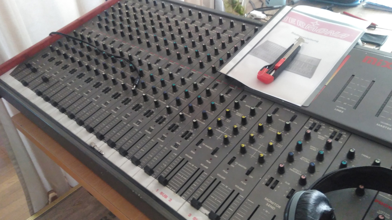 Ctl vermona gdr mixer 1642 console