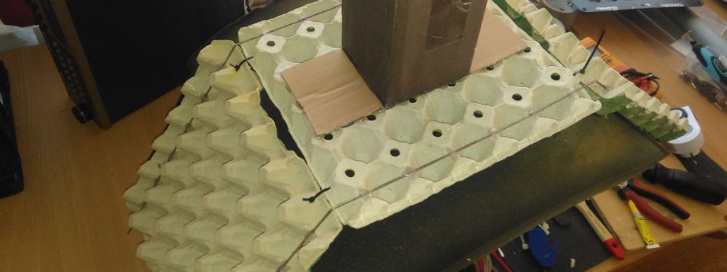 Diy microphone absorber shield abschirmung